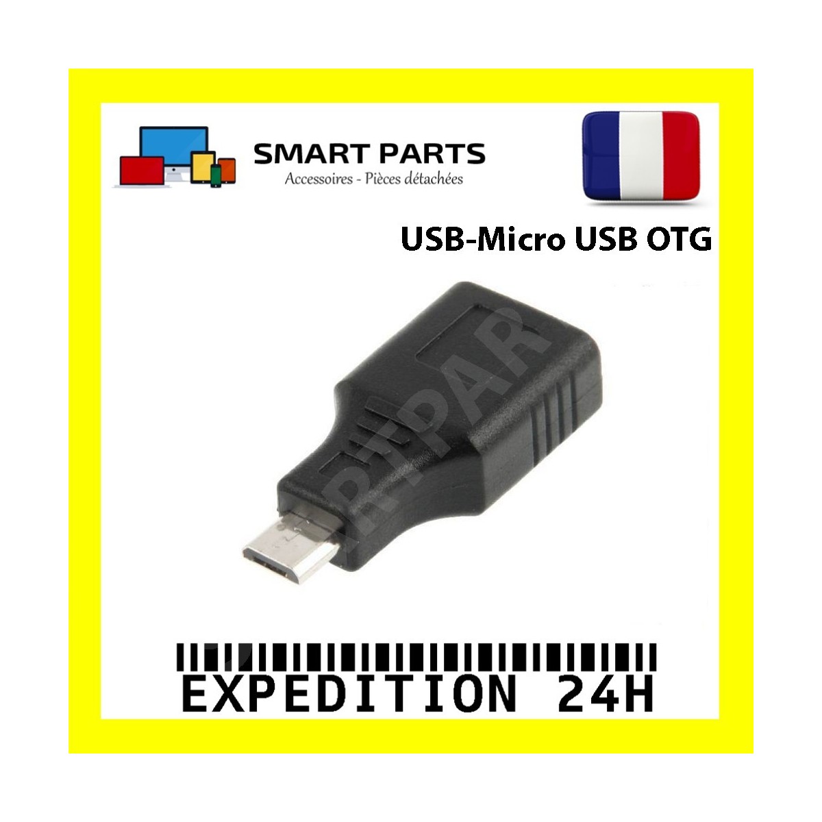 Adaptateur Micro USB / USB PC tablette smartphone avec fonction OTG