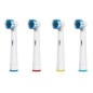 4 Têtes de remplacement pour brosse à dents Oral B Precision Clean/Flexisoft (SB-17A)