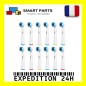 12 Têtes de remplacement pour brosse à dents Oral B Precision Clean/Flexisoft (SB-17A)