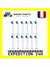12 Têtes de remplacement pour brosse à dents Oral B Precision Clean/Flexisoft (SB-17A)