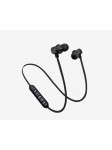 Écouteurs Noir Bluetooth Sans Fil Stéréo Casque Sport Magnétique Sans Fil