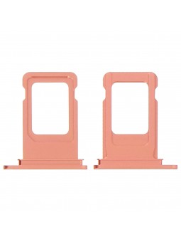 Tiroir Sim iPhone XR - Corail