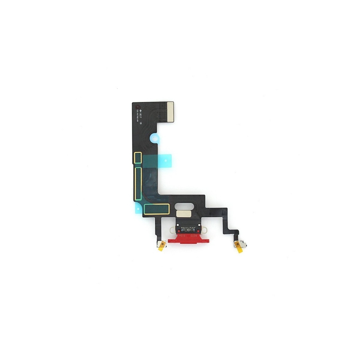 Nappe connecteur port de charge charging flex pour iPhone Xr Rouge