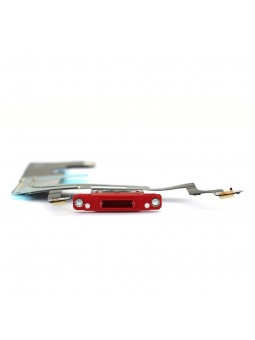 Nappe connecteur port de charge charging flex pour iPhone Xr Rouge