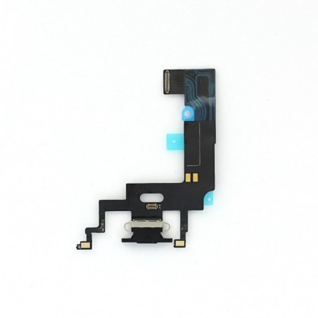 Nappe connecteur port de charge charging flex pour iPhone Xr Noir