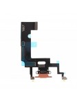 Nappe connecteur port de charge charging flex pour iPhone Xr Corail