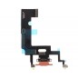 Nappe connecteur port de charge charging flex pour iPhone Xr Corail Nappe connecteur port de charge charging flex pour iPhone Xr Corail