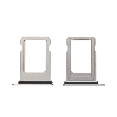 Tiroir Sim iPhone Xs Max - Argent