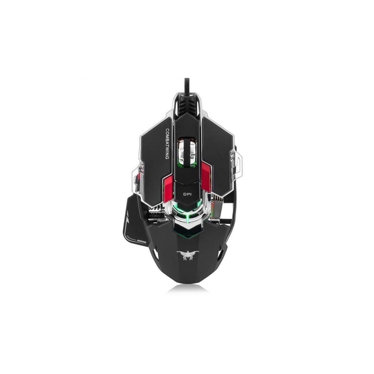 Souris CW20 4800 DPI avec 10 Boutons souris de Jeu pour Gamer