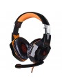 Casque Orange Réglable anti-bruit du jeux pour ordinateur Apple PS3 KOTION EACH G2000