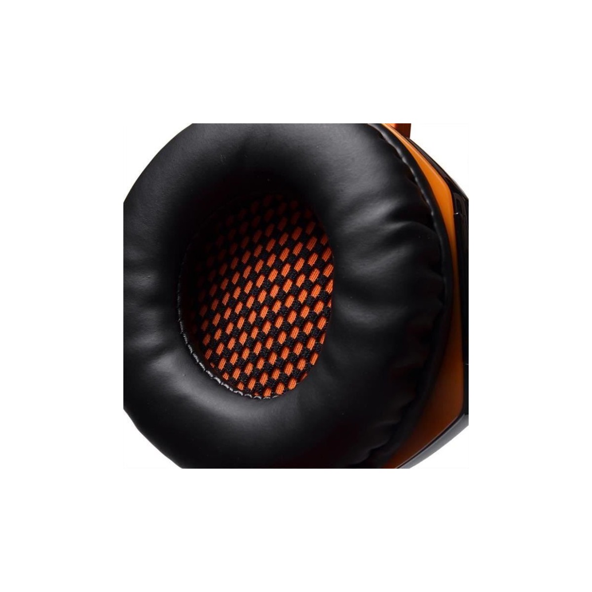 Casque Orange Réglable anti-bruit du jeux pour ordinateur Apple PS3 KOTION EACH G2000