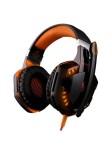 Casque Orange Réglable anti-bruit du jeux pour ordinateur Apple PS3 KOTION EACH G2000