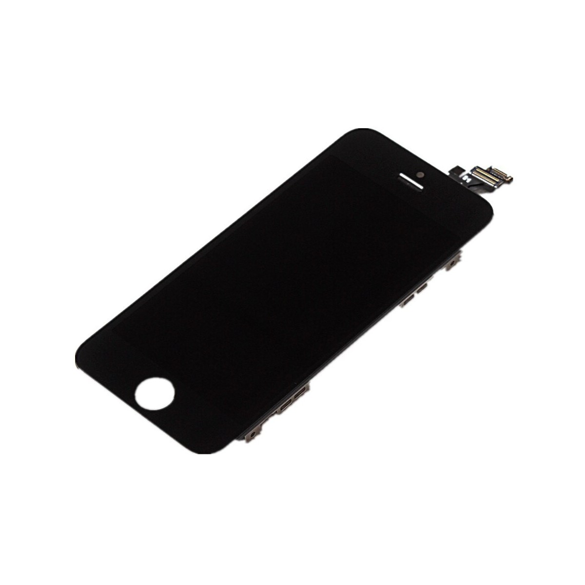 ECRAN LCD RETINA VITRE TACTILE SUR CHASSIS IPHONE 5 NOIR