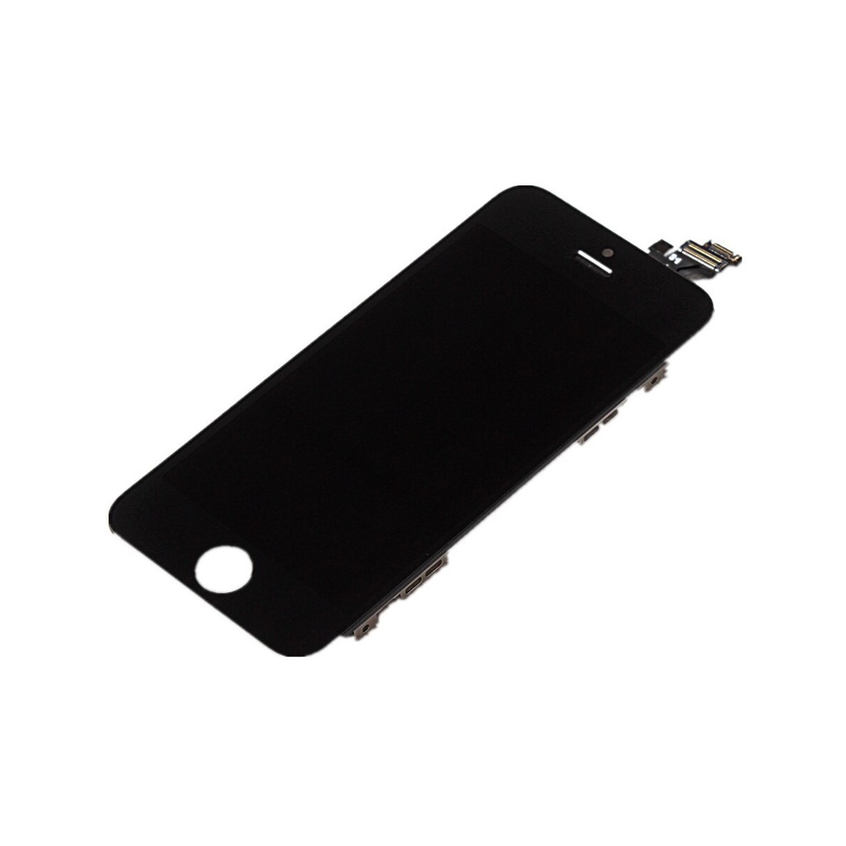 ECRAN LCD POUR IPHONE 5 NOIR RETINA VITRE TACTILE SUR CHASSIS SANS OUTILS