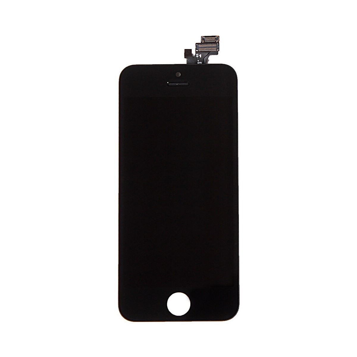 ECRAN LCD RETINA VITRE TACTILE SUR CHASSIS IPHONE 5 NOIR