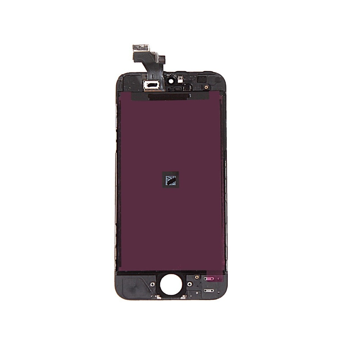ECRAN LCD RETINA VITRE TACTILE SUR CHASSIS IPHONE 5 NOIR