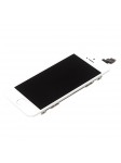 ECRAN LCD POUR IPHONE 5 BLANC RETINA VITRE TACTILE SUR CHASSIS SANS OUTILS