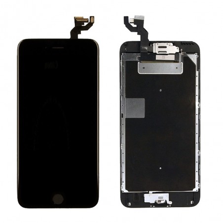 BLOC LCD POUR IPHONE 6S PLUS NOIR ASSEMBLÉ VITRE TACTILE + ECRAN LCD SANS OUTILS