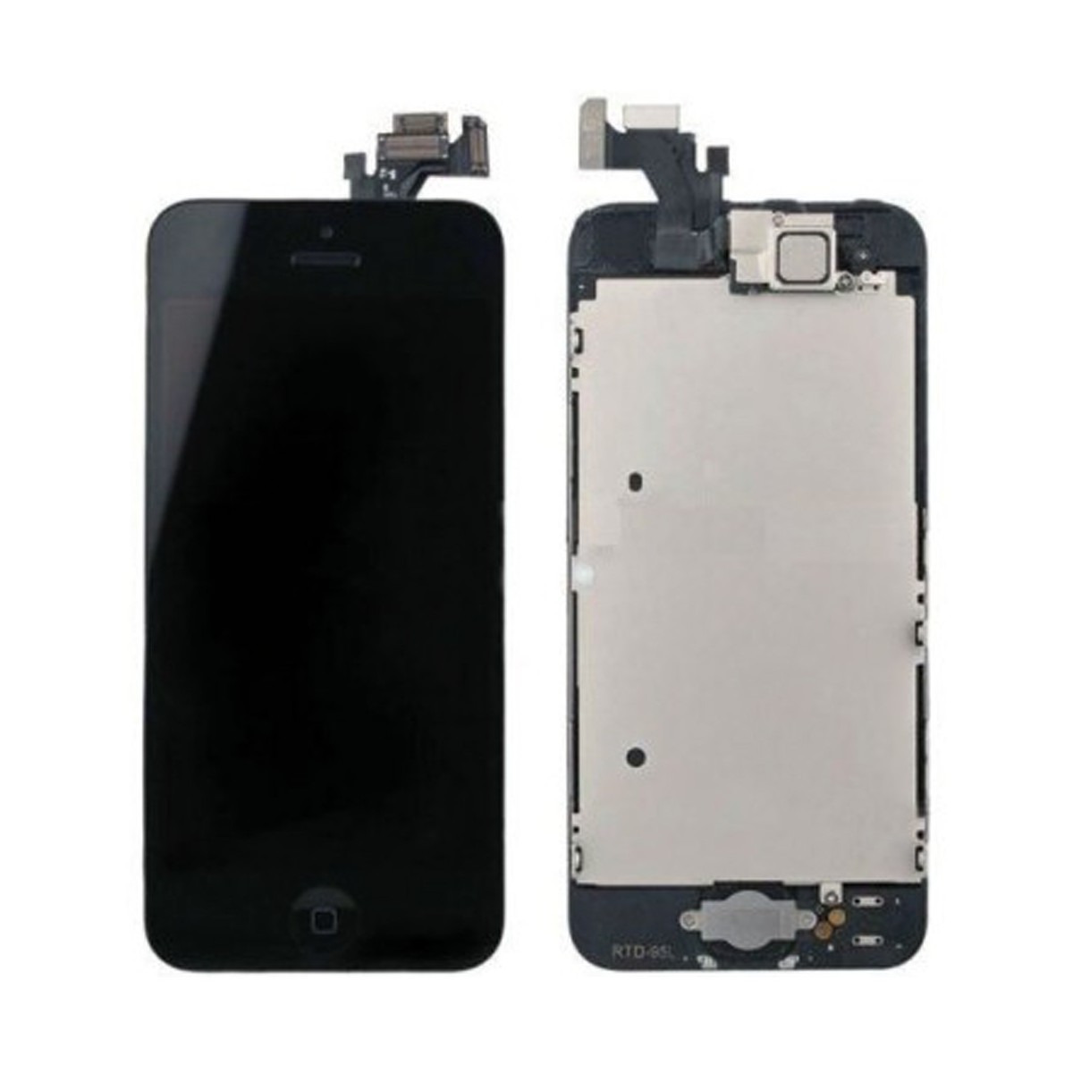 BLOC COMPLET ASSEMBLÉ VITRE TACTILE + ECRAN LCD RETINA IPHONE 5 NOIR