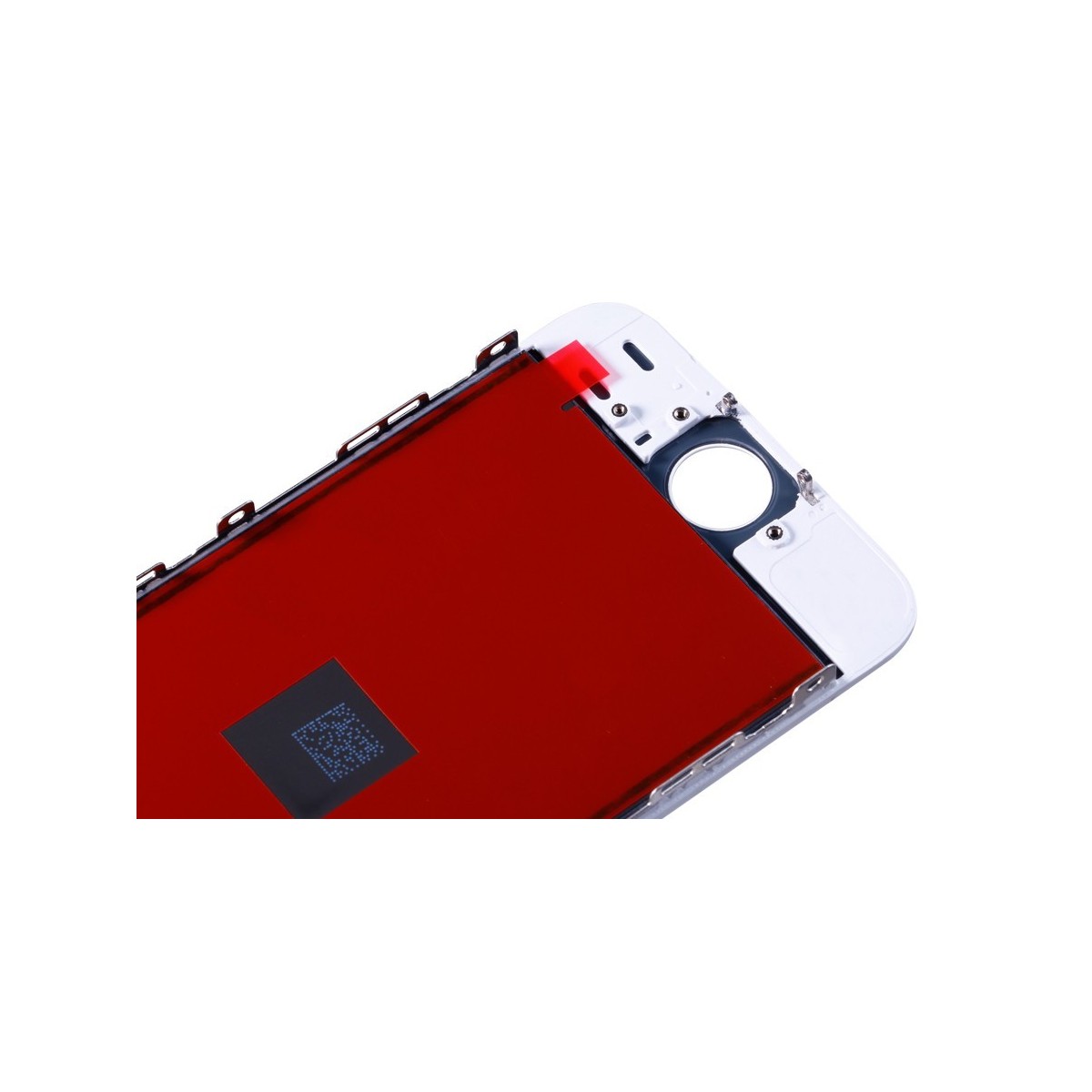 ECRAN LCD RETINA + VITRE TACTILE COMPLET SUR CHASSIS IPHONE 5S/SE BLANC