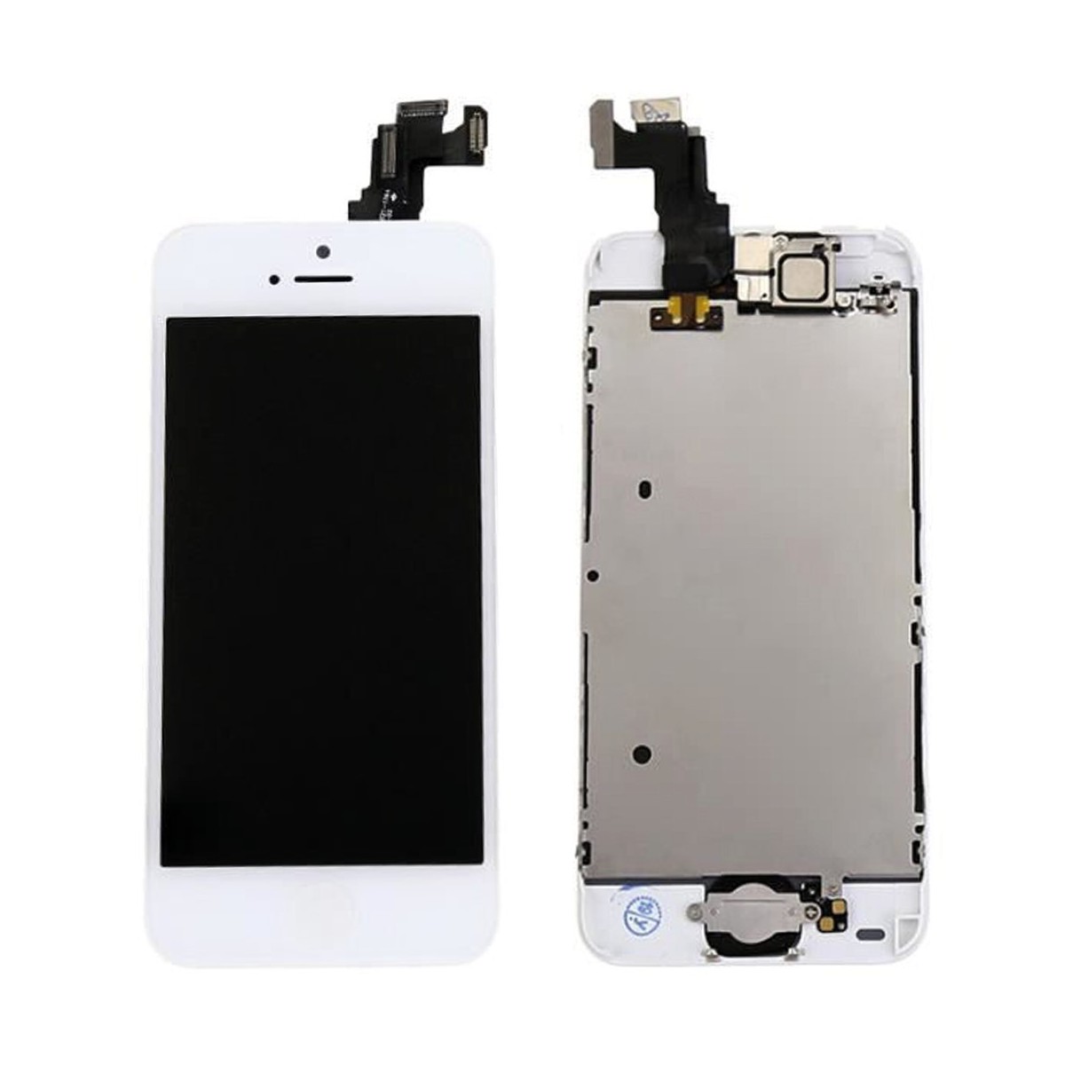 BLOC LCD POUR IPHONE 5C BLANC ASSEMBLÉ VITRE TACTILE + ECRAN LCD RETINA SANS OUTILS