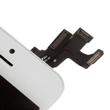 BLOC LCD POUR IPHONE 5C BLANC ASSEMBLÉ VITRE TACTILE + ECRAN LCD RETINA SANS OUTILS