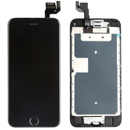 BLOC LCD POUR IPHONE 6S NOIR ASSEMBLÉ VITRE TACTILE + ECRAN LCD SANS OUTILS