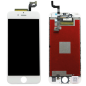 ECRAN LCD POUR IPHONE 6S PLUS BLANC RETINA + VITRE TACTILE SANS OUTILS