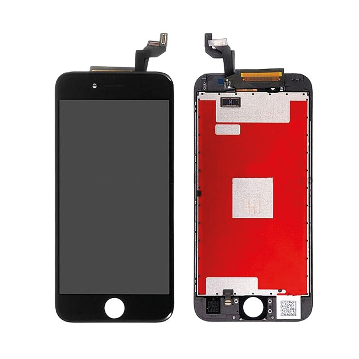 ECRAN LCD RETINA + VITRE TACTILE COMPLET SUR CHASSIS IPHONE 6S PLUS NOIR