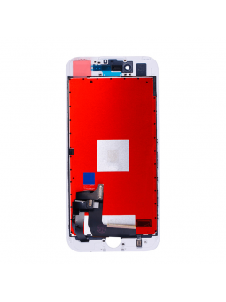 ECRAN LCD POUR IPHONE 7 BLANC + VITRE TACTILE SUR CHASSIS SANS OUTILS
