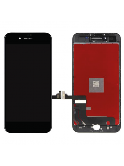 ECRAN LCD + VITRE TACTILE SUR CHASSIS POUR IPHONE 8 NOIR