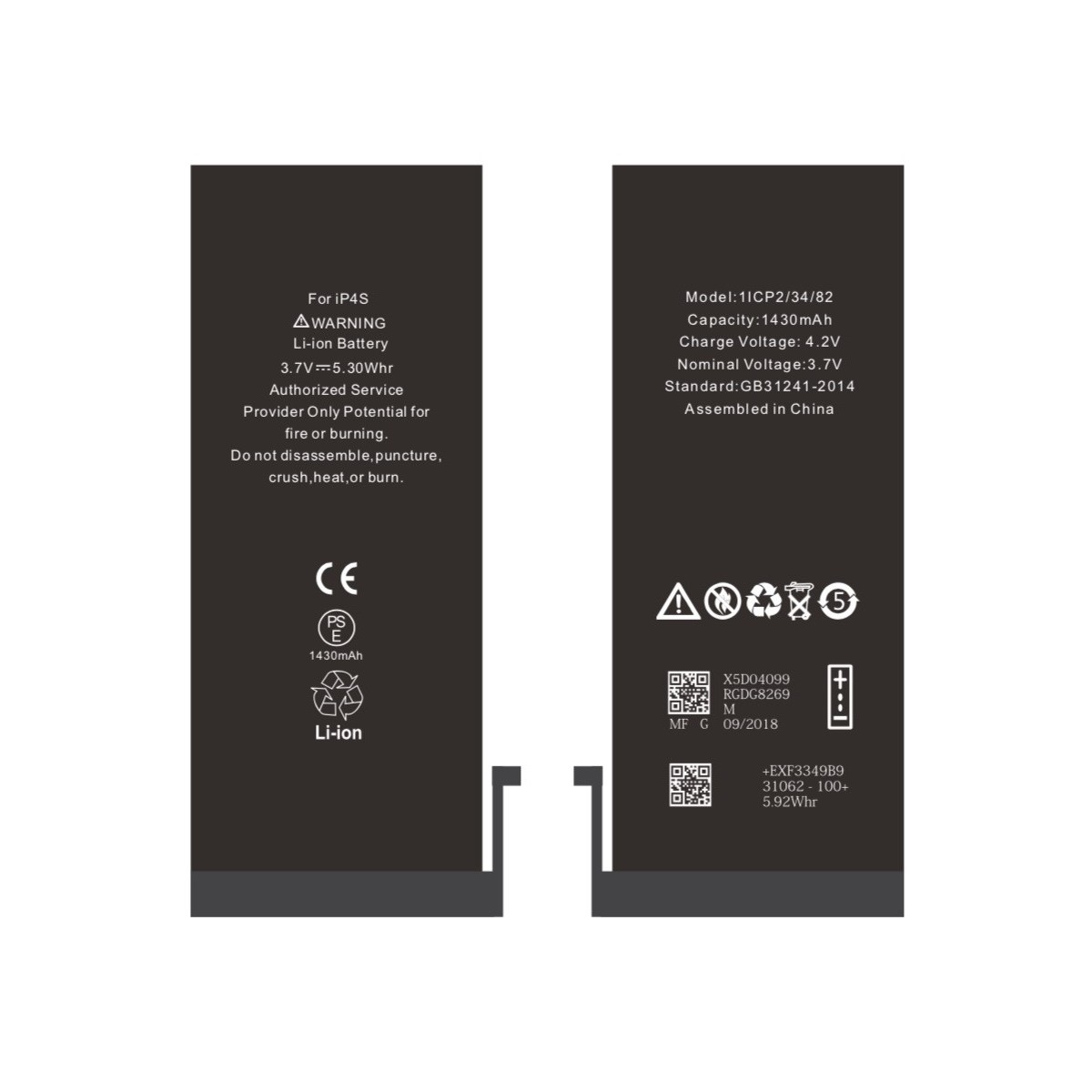 BATTERIE POUR IPHONE 4S INTERNE NEUVE DE REMPLACEMENT SANS OUTILS BATTERIE POUR IPHONE 4S INTERNE NEUVE DE REMPLACEMENT SANS OUTILS