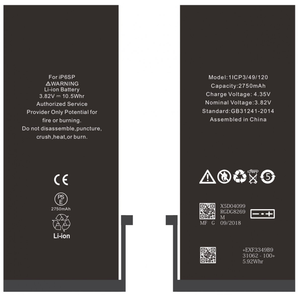 BATTERIE INTERNE NEUVE DE REMPLACEMENT POUR IPHONE 6S PLUS SANS OUTILS BATTERIE INTERNE NEUVE DE REMPLACEMENT POUR IPHONE 6S PLUS SANS OUTILS