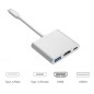Adaptateur USB C vers HDMI 4K, Adaptateur Type C Hub vers HDMI