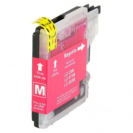 1 Cartouche compatible avec Brother LC-980-985-1100 Magenta
