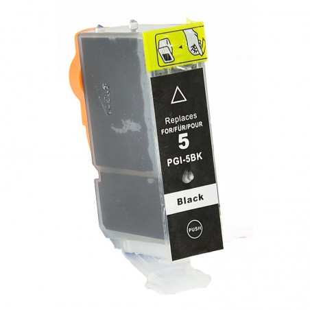 1 Cartouche Noir compatible avec Canon PGI-5BK