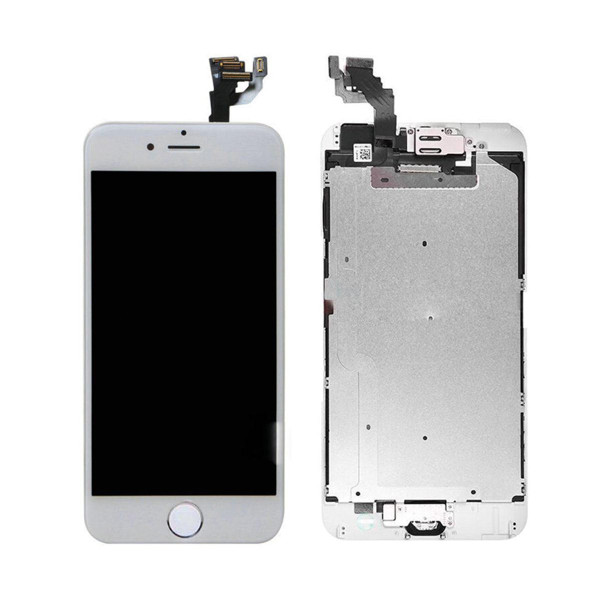 BLOC LCD POUR IPHONE 6 BLANC ASSEMBLÉ VITRE TACTILE + ECRAN LCD SANS OUTILS