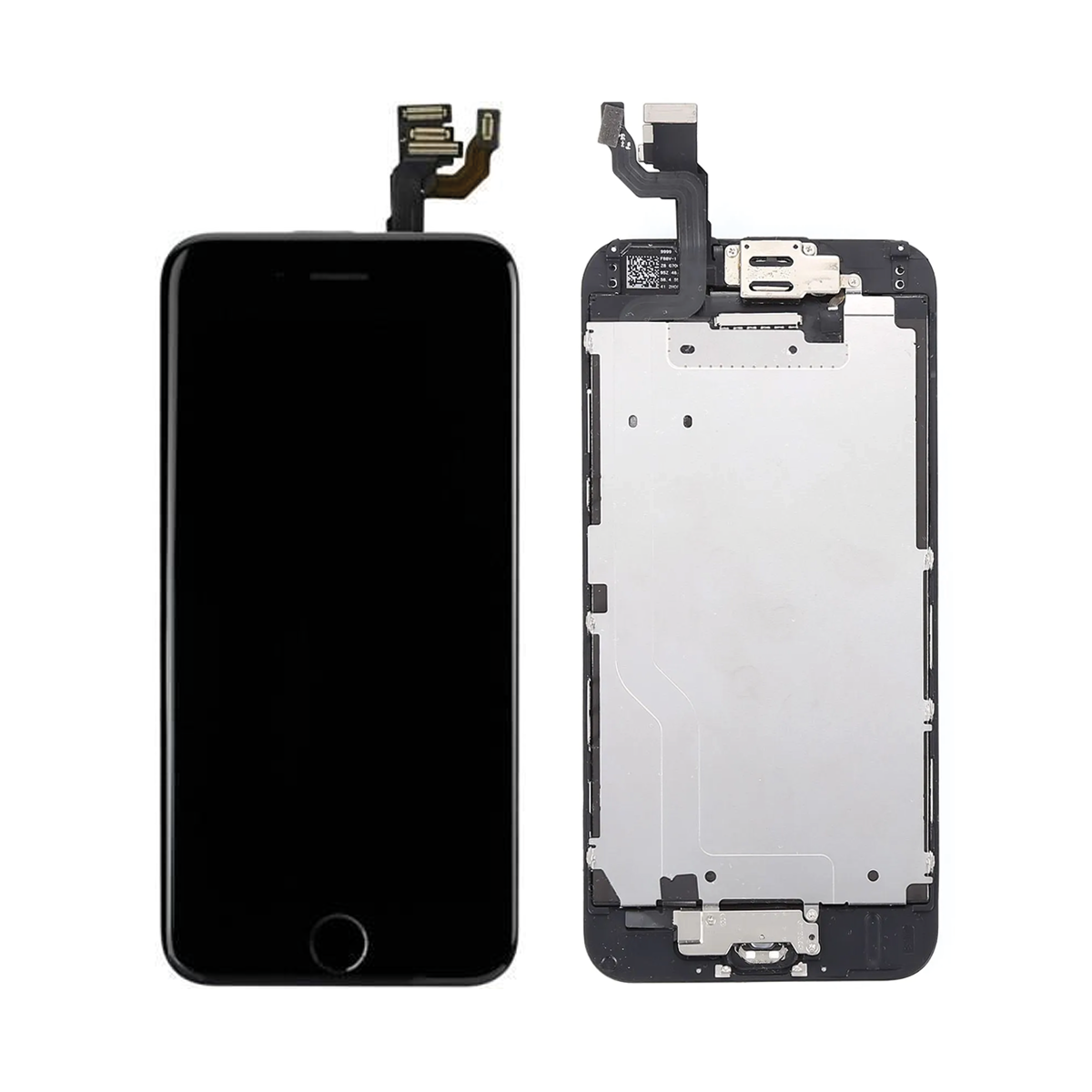 BLOC LCD POUR IPHONE 6 PLUS NOIR TOUT ASSEMBLÉ VITRE TACTILE + ECRAN LCD SANS OUTILS