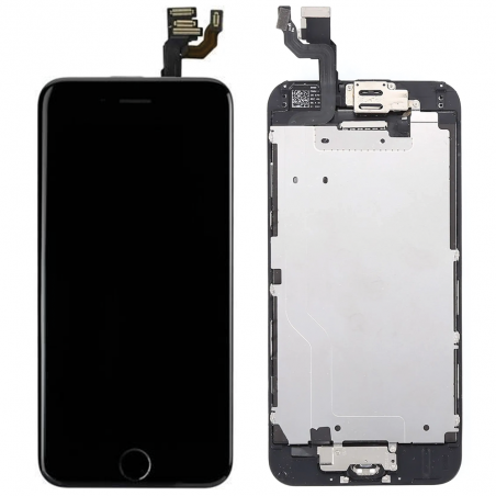 BLOC LCD POUR IPHONE 6 PLUS NOIR TOUT ASSEMBLÉ VITRE TACTILE + ECRAN LCD SANS OUTILS