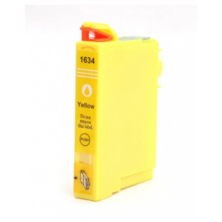 1 Cartouche compatible avec EPSON T1634 Yellow (Série Stylo Plume)