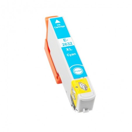 1 Cartouche compatible avec EPSON T2632 Cyan (Série Ours Polaire)