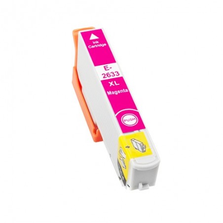 1 Cartouche compatible avec EPSON T2633 Magenta (Série Ours Polaire)