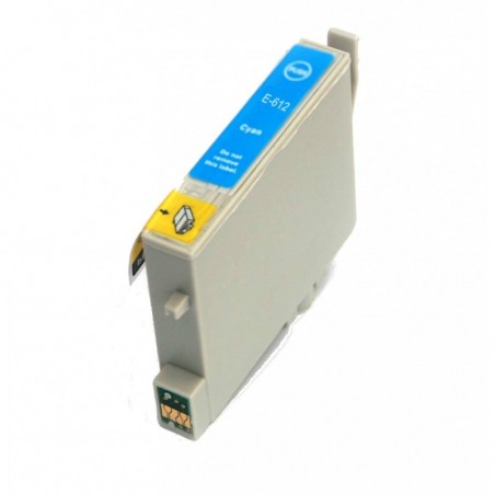 1 Cartouche compatible avec EPSON E612 CYAN (Série Ours en Peluche)