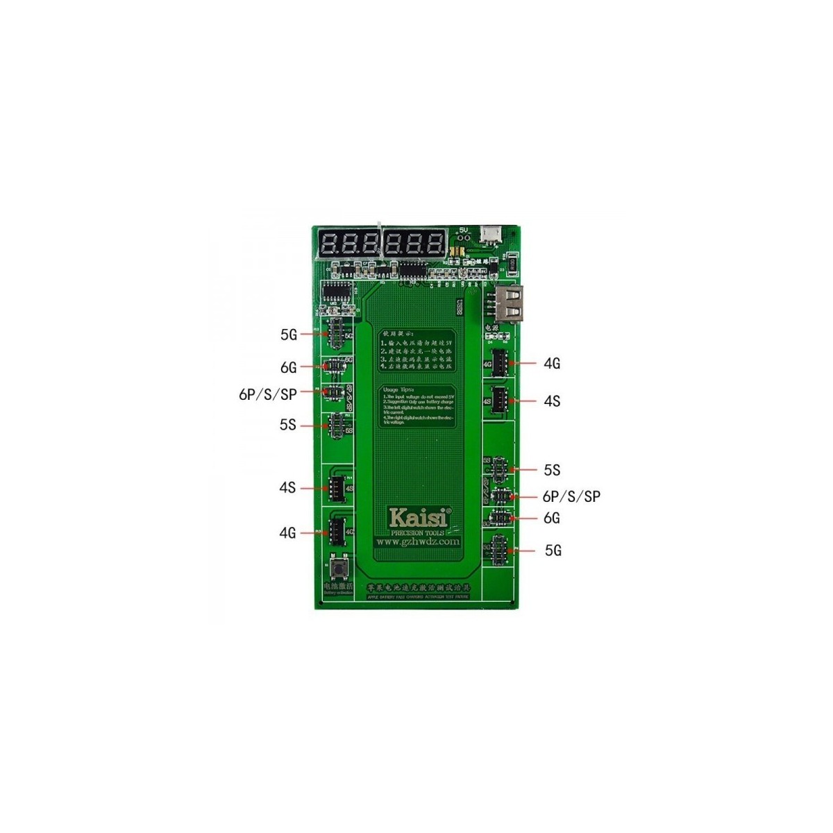 Chargeur Testeur Reconditionnement de batterie iPhone PRO Kaisi K-9201 Chargeur Testeur Reconditionnement de batterie iPhone PRO Kaisi K-9201