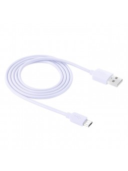 Câble chargeur HAWEEL 1m Micro usb Blanc