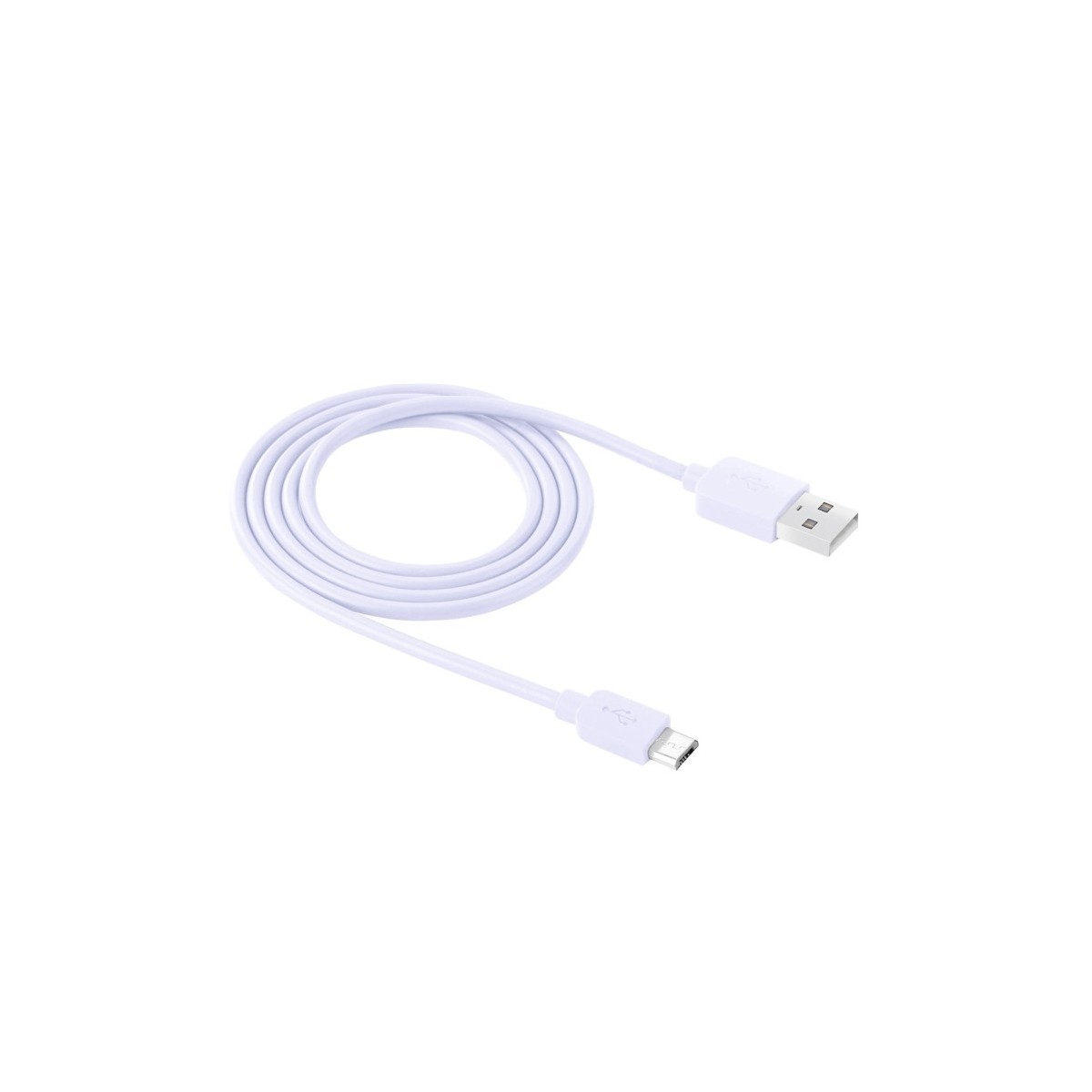 Câble chargeur HAWEEL 1m Micro usb Blanc