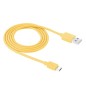 Câble chargeur HAWEEL 1m Micro usb Jaune Câble chargeur HAWEEL 1m Micro usb Jaune