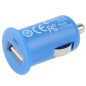 Chargeur de voiture Allume Cigare USB 12/24V 5V 1A Bleu Chargeur de voiture Allume Cigare USB 12/24V 5V 1A Bleu