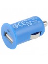 Chargeur de voiture Allume Cigare USB 12/24V 5V 1A Bleu