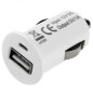 Chargeur de voiture Allume Cigare USB 12/24V 5V 1A Blanc Chargeur de voiture Allume Cigare USB 12/24V 5V 1A Blanc